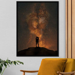 Her Lion, His Wolf - KitConcepts - NicheCanvas