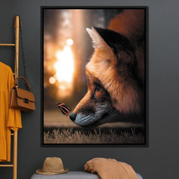 Fox Butterfly - Zenzdesign - NicheCanvas