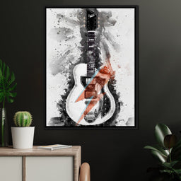 David Bowie's Guitar - Abraham Szomor - NicheCanvas