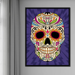 Mexican Skull - NicheCanvas