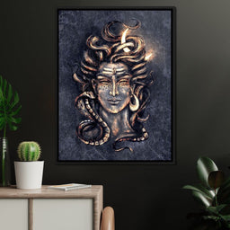 The Hindu God Shiva - NicheCanvas