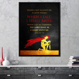 Micah 7:8 - ABConcepts - NicheCanvas