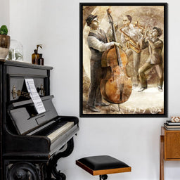 Jazz Band - NicheCanvas