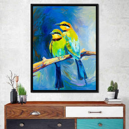Blue Tailed Bee Eaters  - NicheCanvas