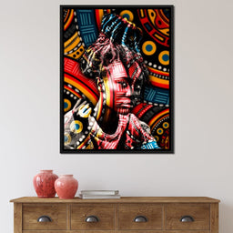 Colorful Portrait - Manuel Alejandro - NicheCanvas