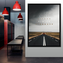 Start Strong Finish Stronger - ABConcepts - NicheCanvas