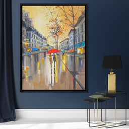 Rain in Boston - NicheCanvas