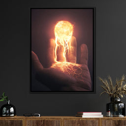 Holding the Sun - NicheCanvas