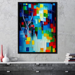 Colorful Contemporary Art 045 - Johanjjf - NicheCanvas