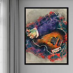 Paul McCartney's Guitar - Abraham Szomor - NicheCanvas