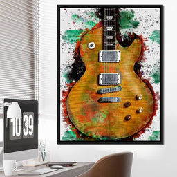 Gary Moore's & Peter Green's Guitar - Abraham Szomor - NicheCanvas
