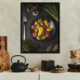 Plate of Pasta - NicheCanvas