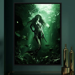 Huntress Siren - Milos Karanovic - NicheCanvas