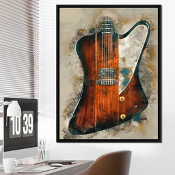 Eric Clapton's Electric Guitar - Abraham Szomor - NicheCanvas