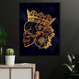 Skull Crown - NicheCanvas