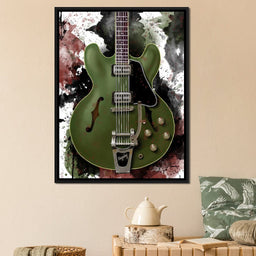 Chris Cornell's Electric Guitar - Abraham Szomor - NicheCanvas