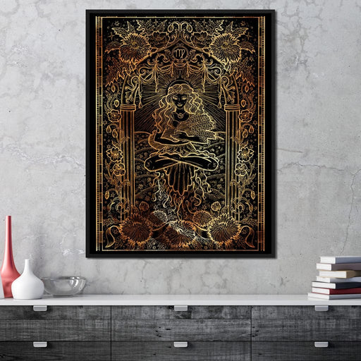 Zodiac sign Virgo Canvas Print