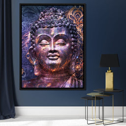 Blue Buddha - NicheCanvas
