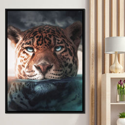 Leopard Underwater - Zenzdesign - NicheCanvas