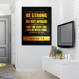 Joshua 1:9 - ABConcepts - NicheCanvas