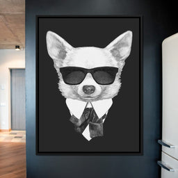 Dressed Up Chihuahua - NicheCanvas