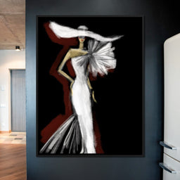 The White Dress - NicheCanvas