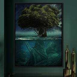 Alone in Depth - Milos Karanovic - NicheCanvas