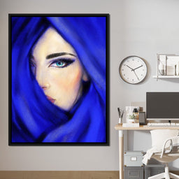 Blue Eye - NicheCanvas