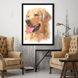 Golden Retriever - NicheCanvas
