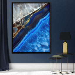 Blue Stone - NicheCanvas