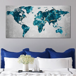 World Map 4 - Mateo - NicheCanvas