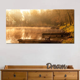 Relaxing Lake - NicheCanvas