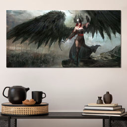 Dark Crow General - NicheCanvas