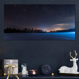 Carpathian Mountains at Night - NicheCanvas