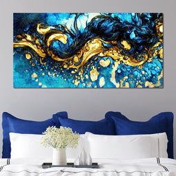 Abstract Ink Illustration - NicheCanvas