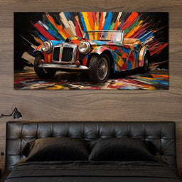 MG Roadster - RiderArt - NicheCanvas