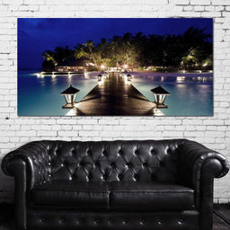 Night Vacation - NicheCanvas