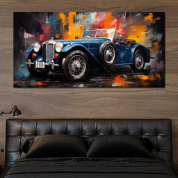 Classic Roadster - RiderArt - NicheCanvas