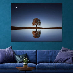 Tree Reflection - NicheCanvas