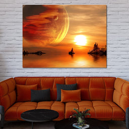 Otherworldly Scenery - NicheCanvas