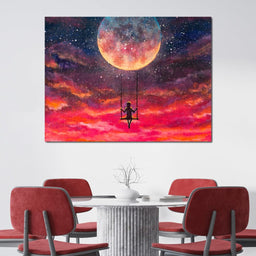 Moon Swing - NicheCanvas