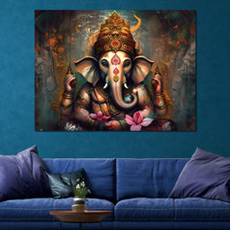 Ganesha's Wealth - NicheCanvas