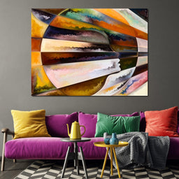 Colored Visage - NicheCanvas