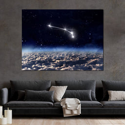 Aries Horoscope Constellation - NicheCanvas