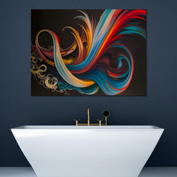 Colorful Contemporary Art 051 - NicheCanvas