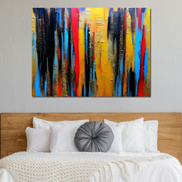 Colorful Contemporary Art 073 - Johanjjf - NicheCanvas