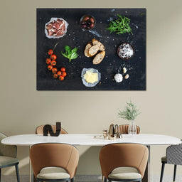 Sandwich Ingredients - NicheCanvas