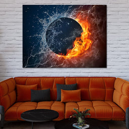 Black Hole Elements - NicheCanvas