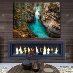 Athabasca Falls - NicheCanvas