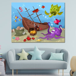 Sunken Treasure - NicheCanvas